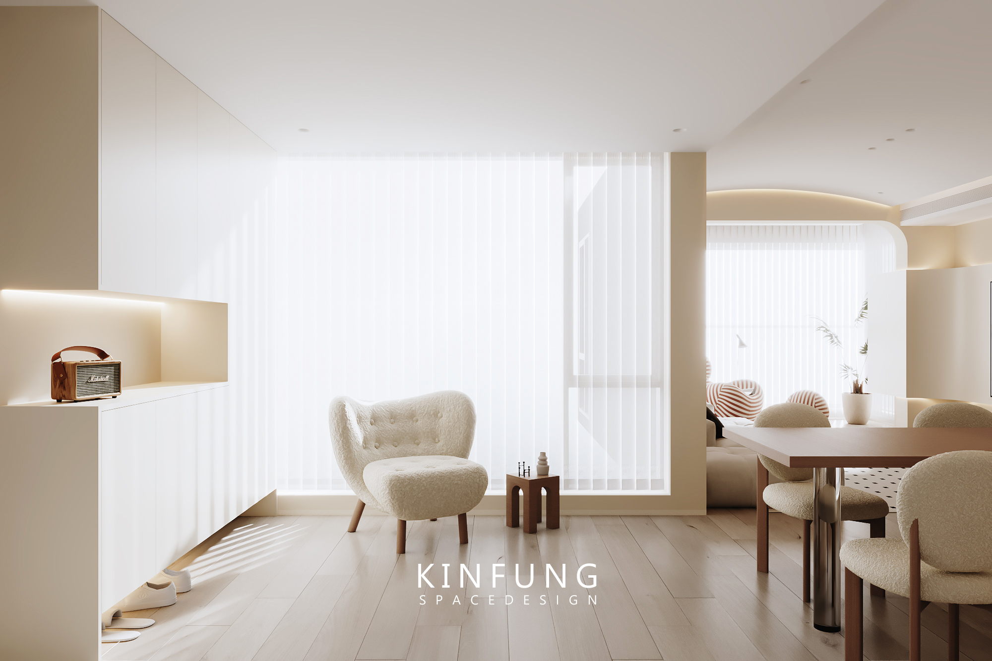  125㎡ | 大地色系奶油风-2