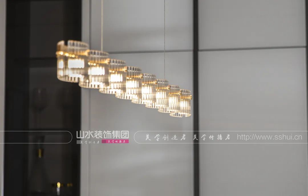 现代轻奢别墅设计丨山水装饰集团-64