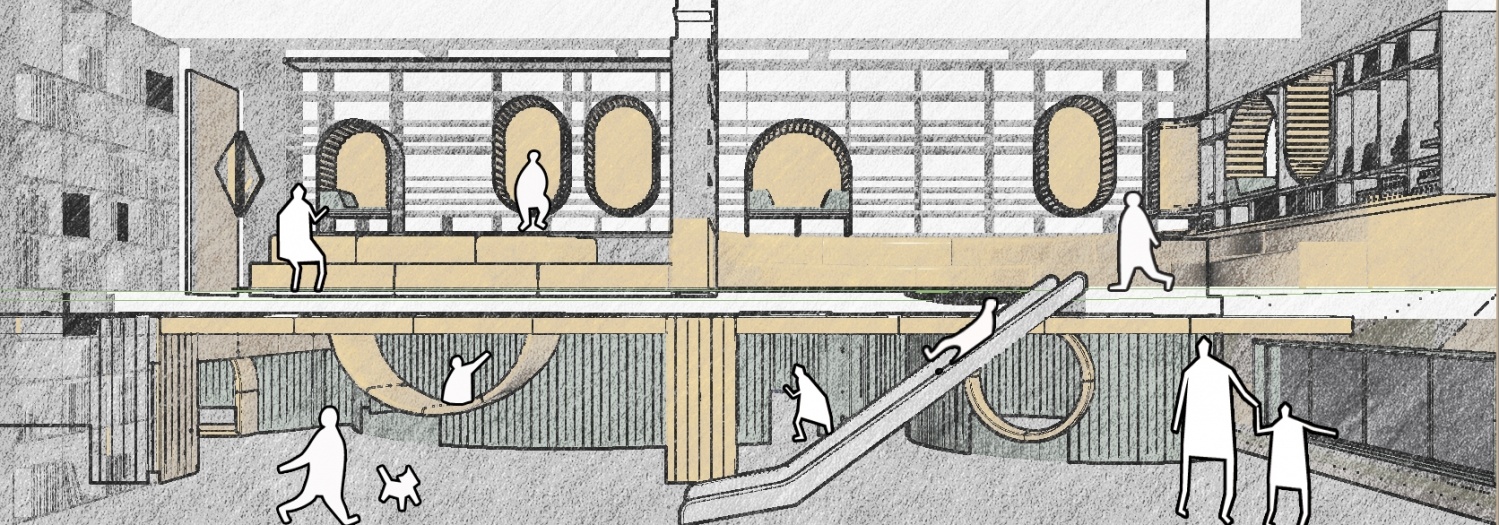 康乐幼儿园主入口改造++ 智慧象儿童创享空间 | 梦幻童趣,安全舒适-77