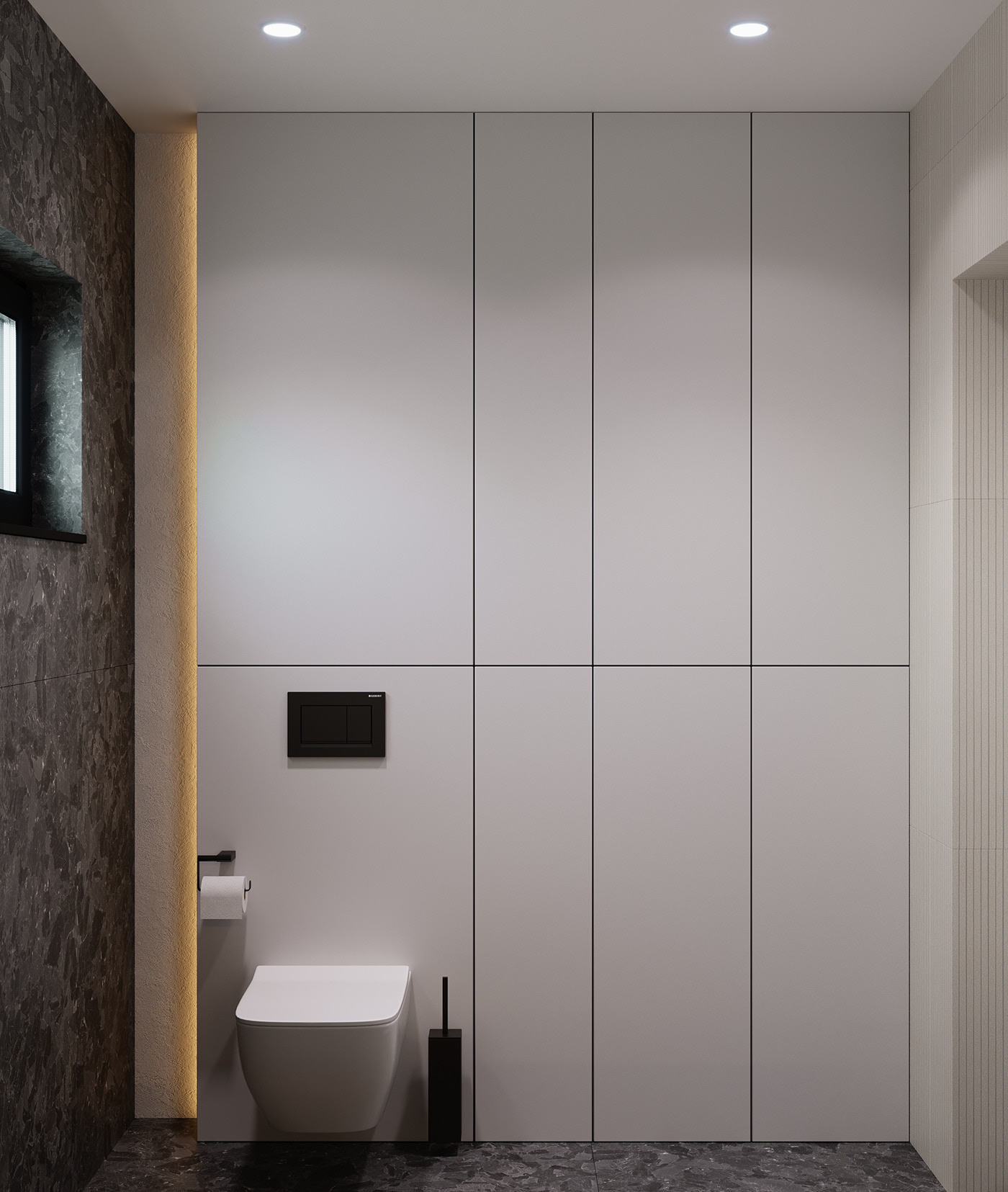 俄罗斯简约风住宅设计-12