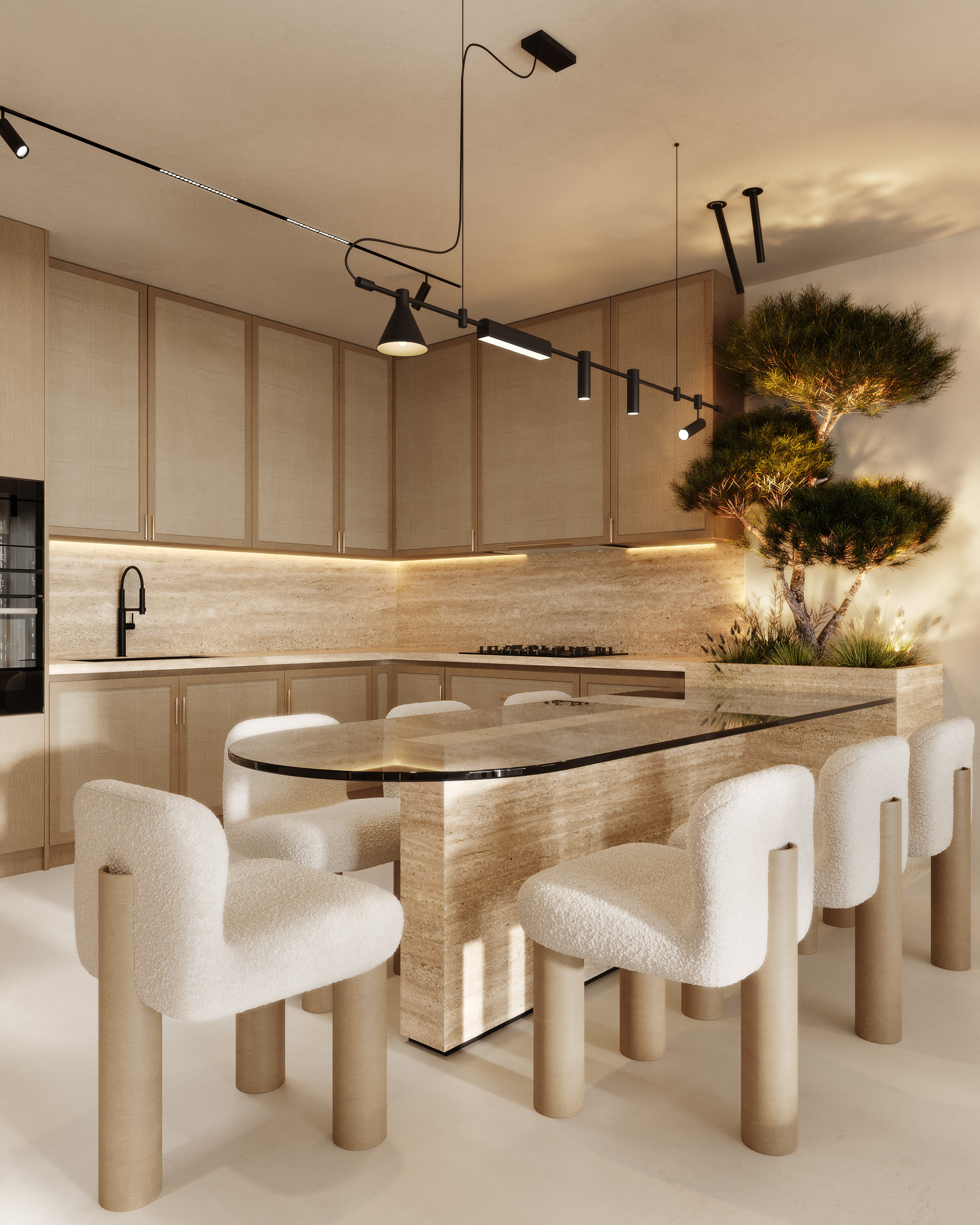 MARASSI APARTMENT  接待处设计-13