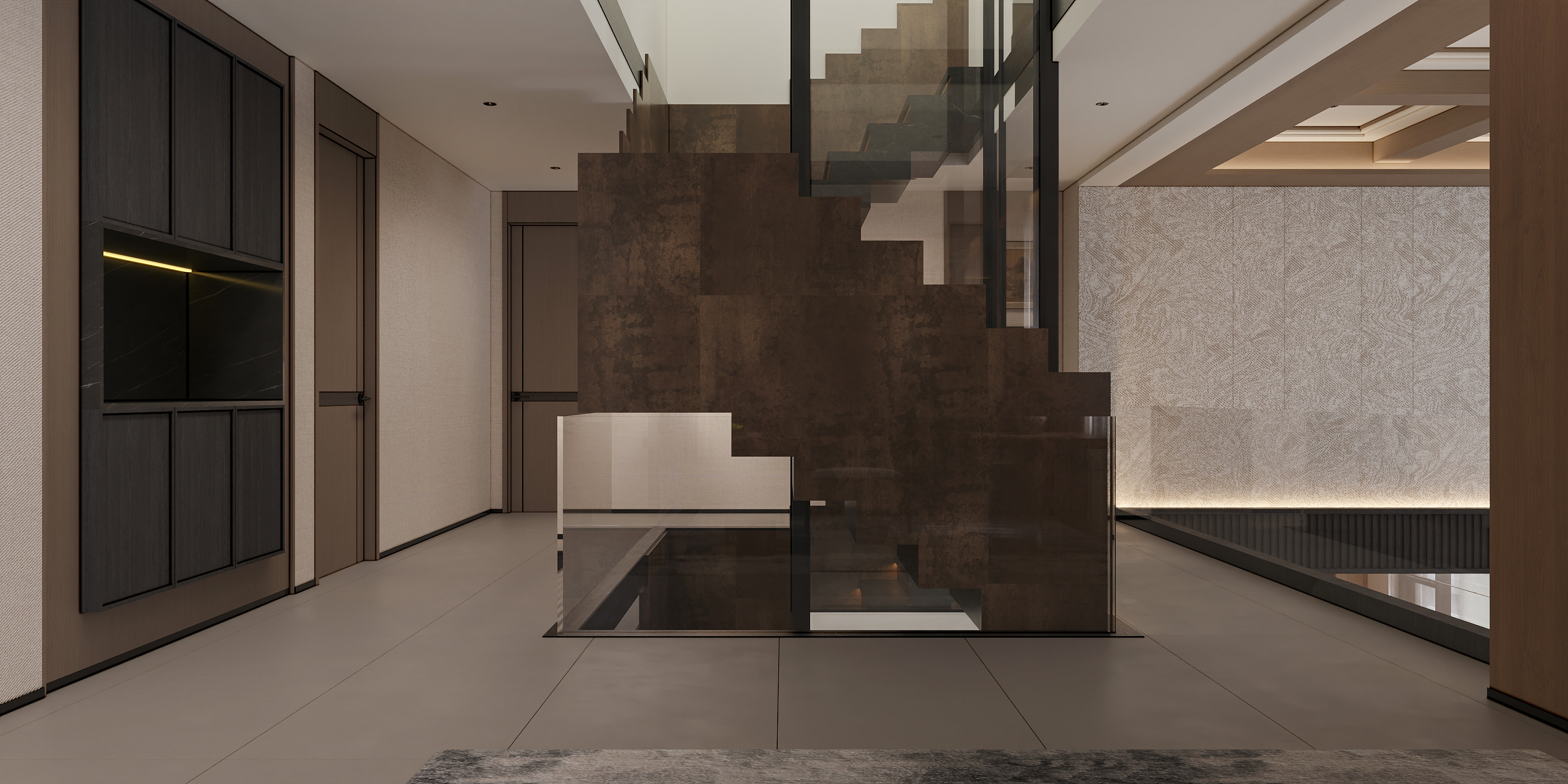 武汉  红莲湖高尔夫庄园535㎡    宋式美学效果表现-21