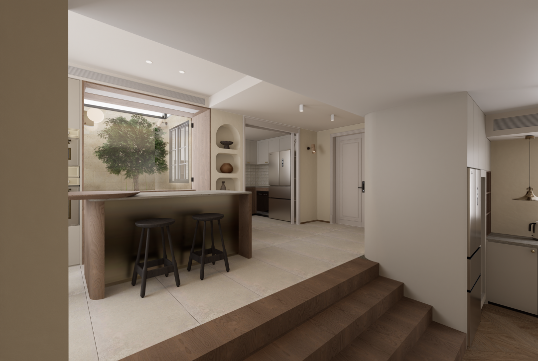 东莞万科城市高尔夫花园轻法 · 中古风设计丨中国东莞丨DP 设计-15