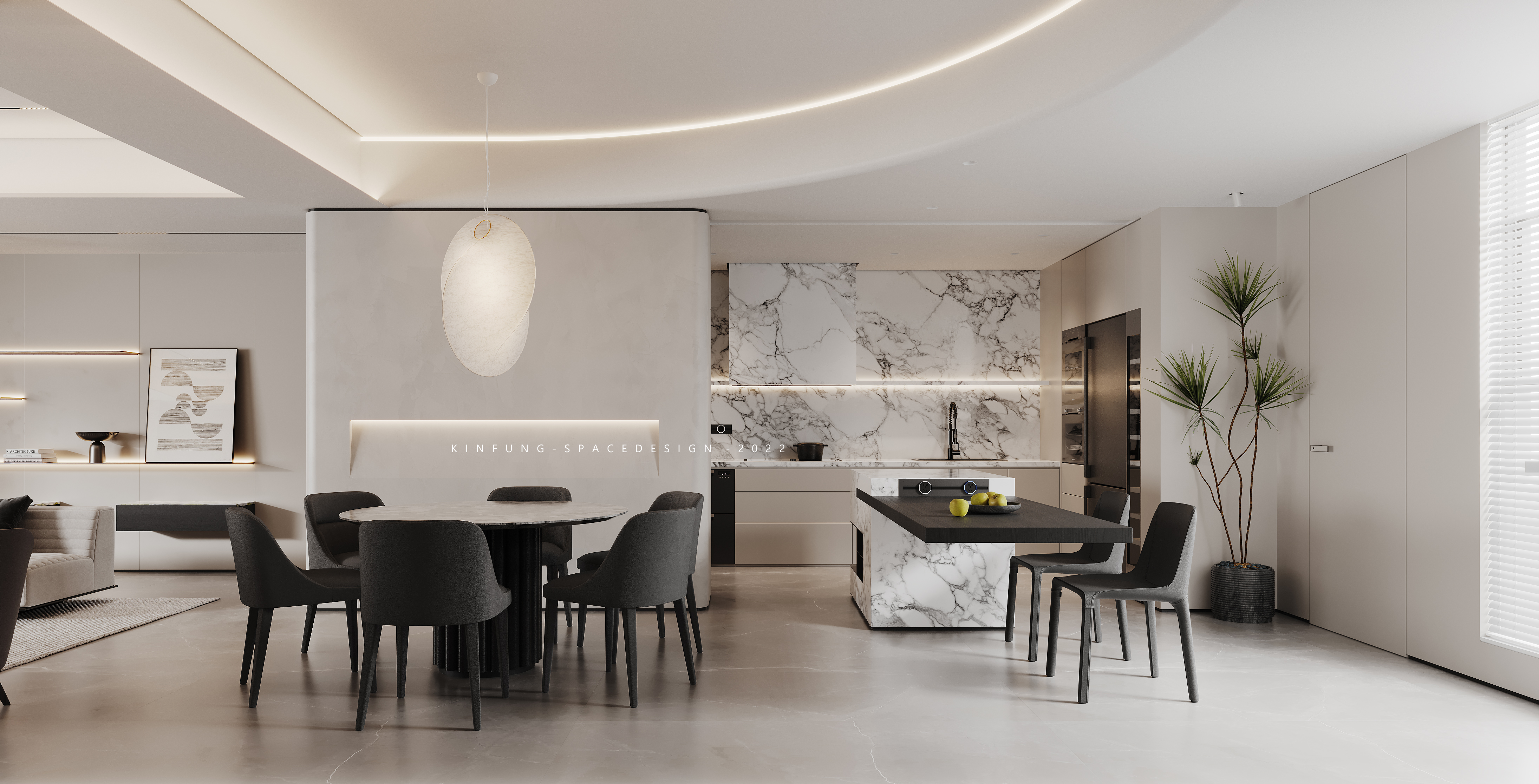 意式极简&现代极简室内设计丨中国湛江-9