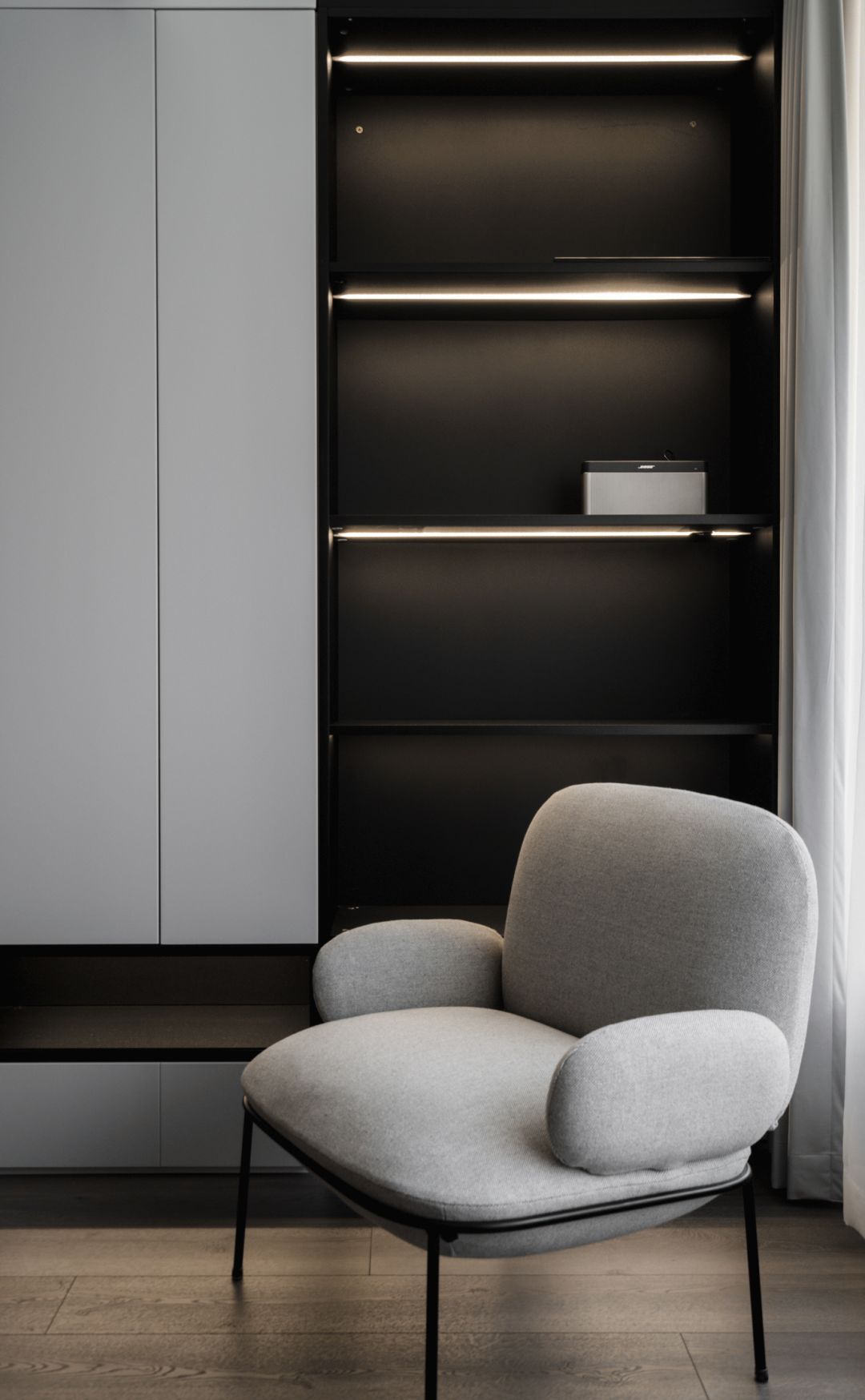 90㎡简约温馨婚房，撒糖夫妻的小两居改造记-78