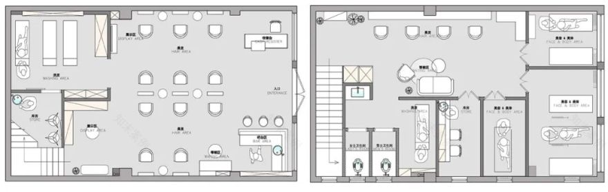 南京名派时尚美容美发 SPA 馆 - 现代时尚的空间设计-26