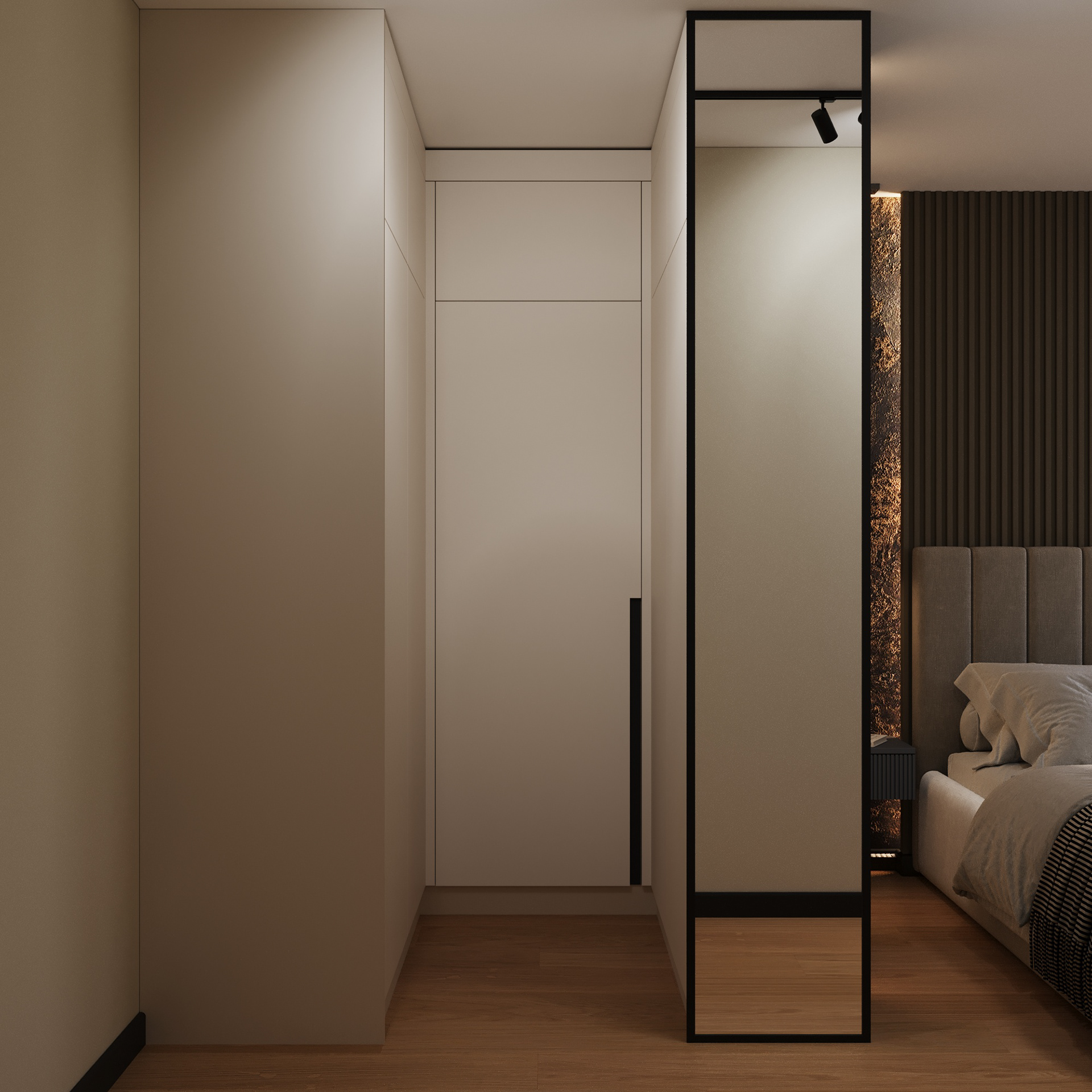 Earthy Elegance两居室公寓可视化项目丨波兰丨@nowakowska_interiors-27