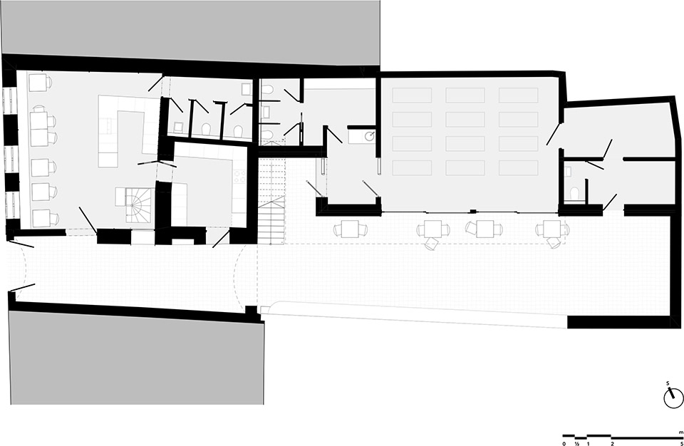 K66咖啡馆与联排住宅丨matěj šebek architekti-57