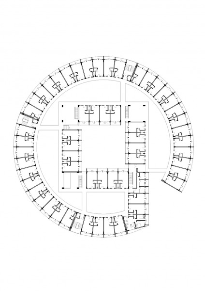 Tulou Collective Housing（城市土楼集体住房）丨中国广州丨URBANUS Architecture & Design Inc.-59