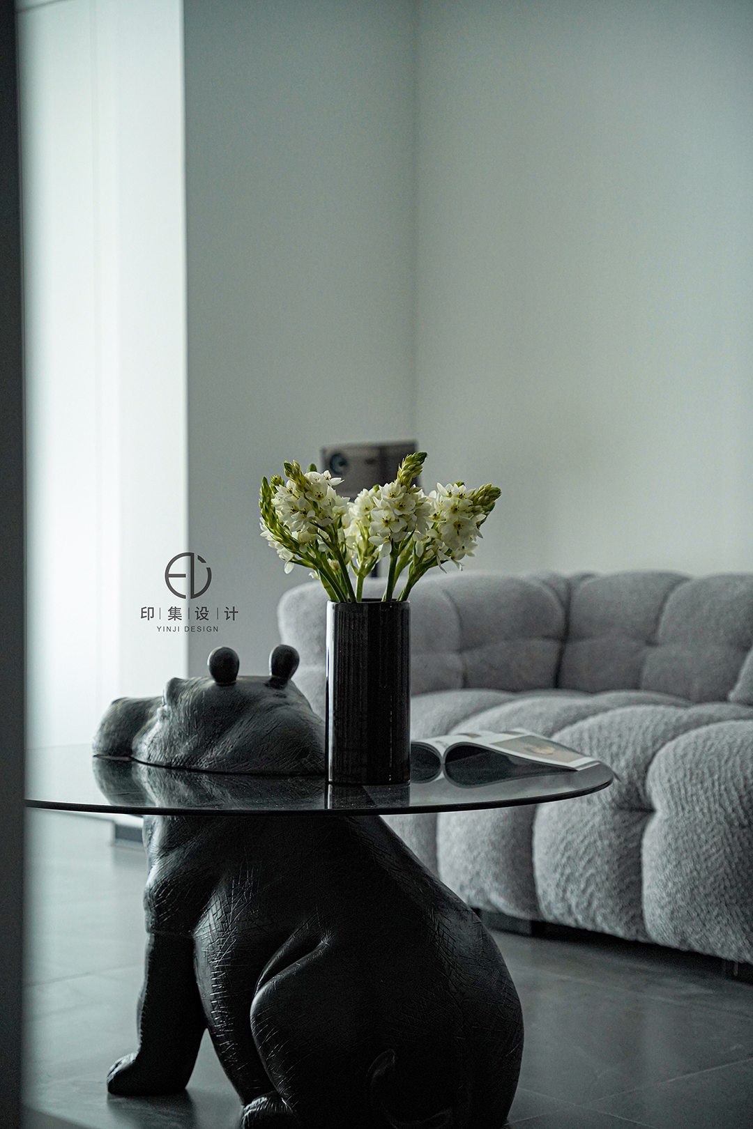 95.3㎡现代极简的家，从两个人的爱情故事说起-9