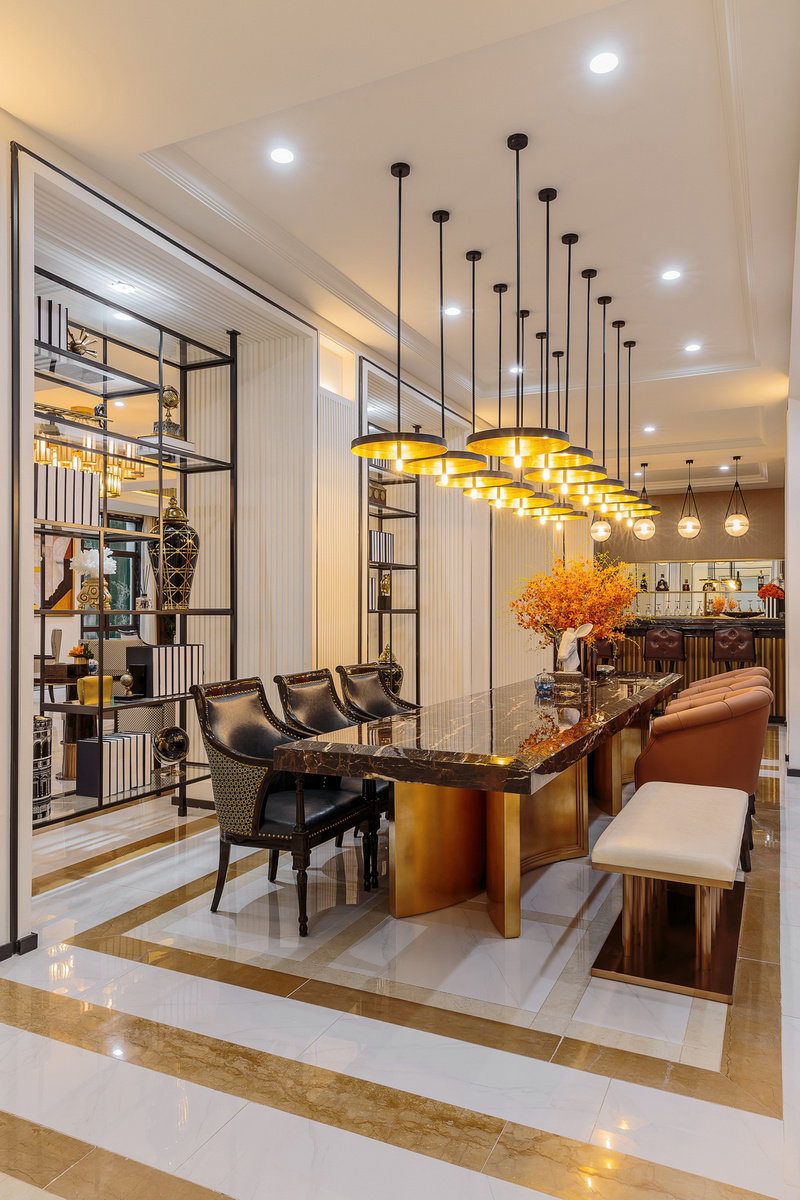 广安紫云台售楼部 | 美式大都会风格的空间演绎-15