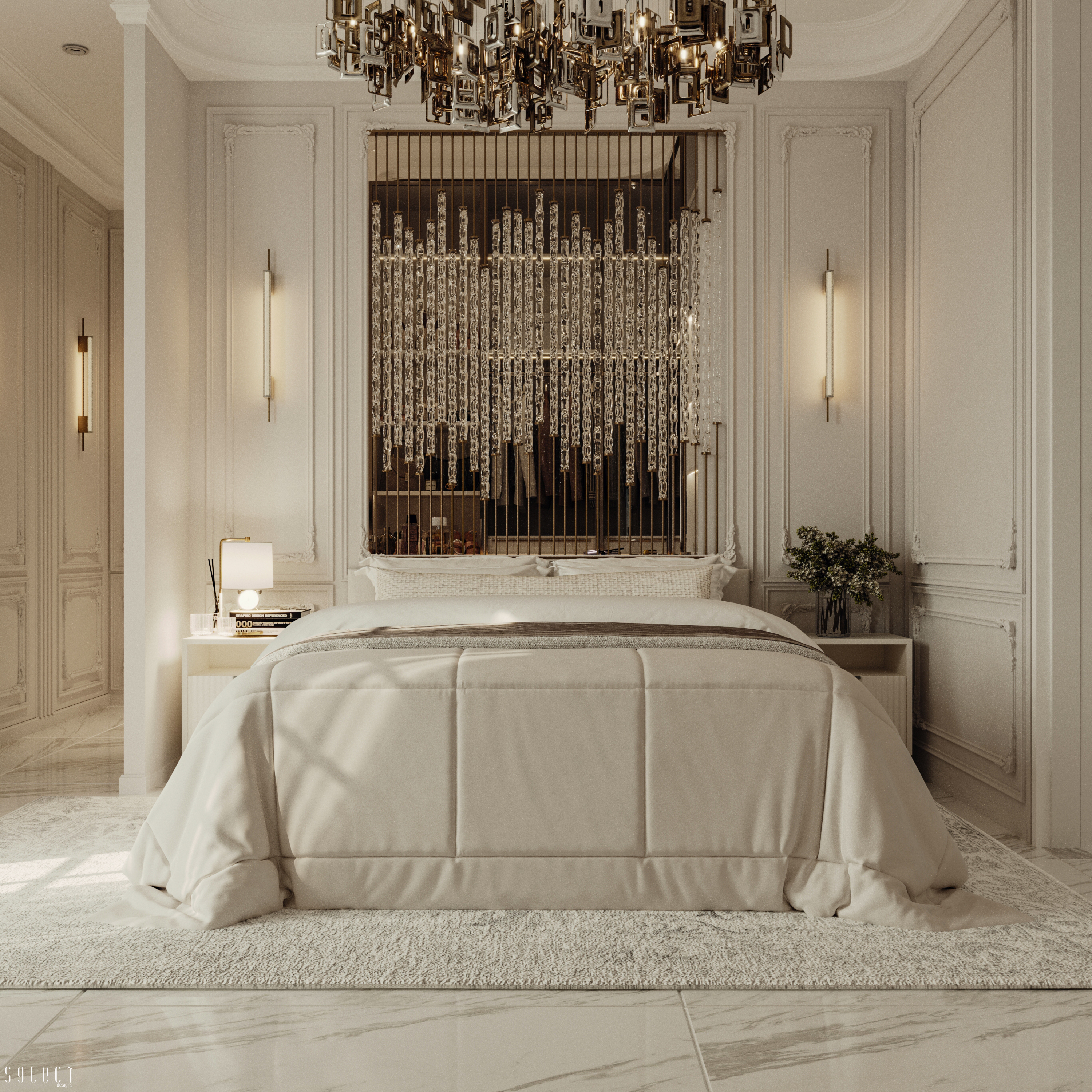 badroom with (dressingroom and bathroom)-1