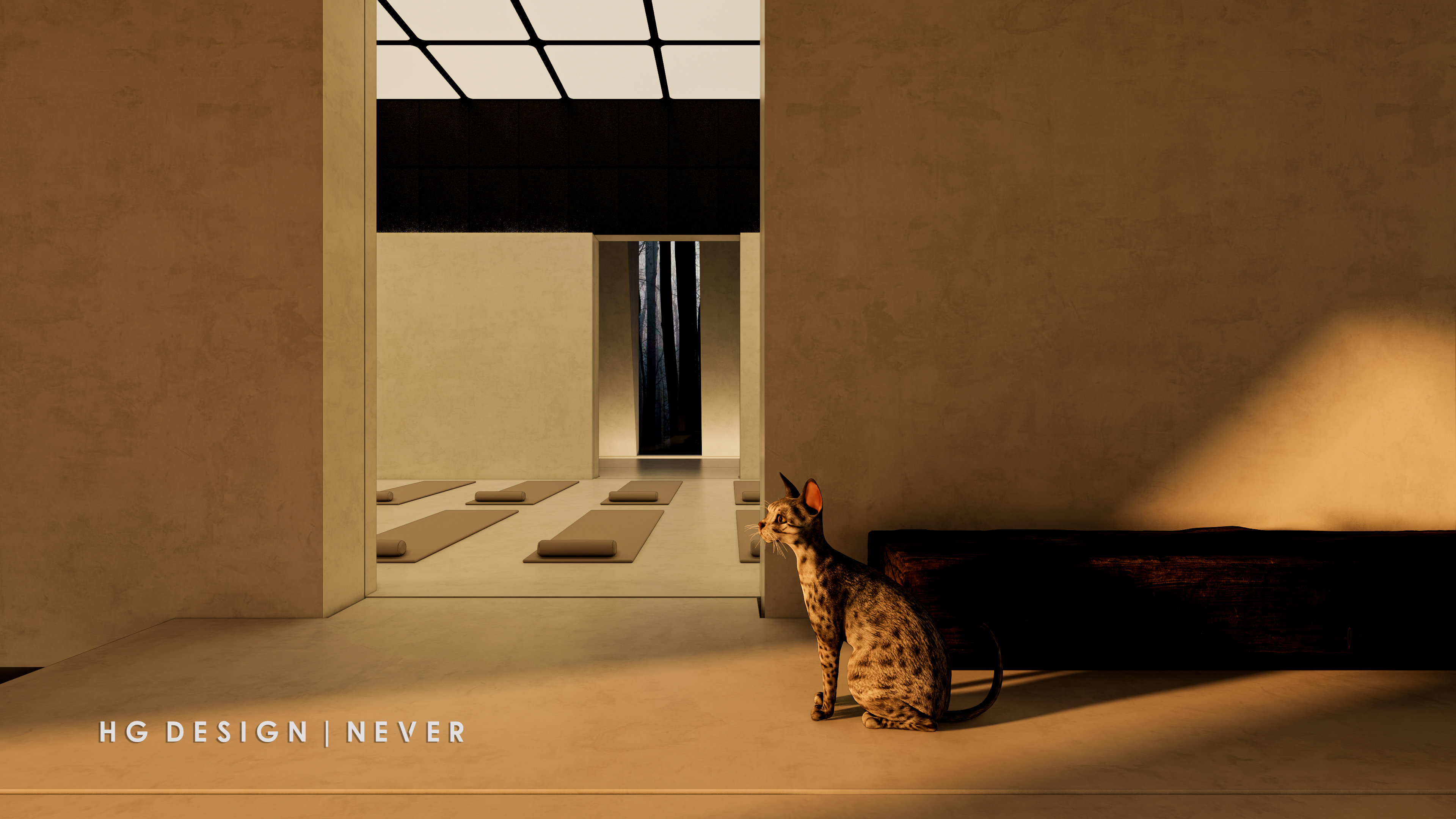 鉢 BOLL YOGA STUDIO 瑜伽馆设计丨NEVER DESIGN | HG-14