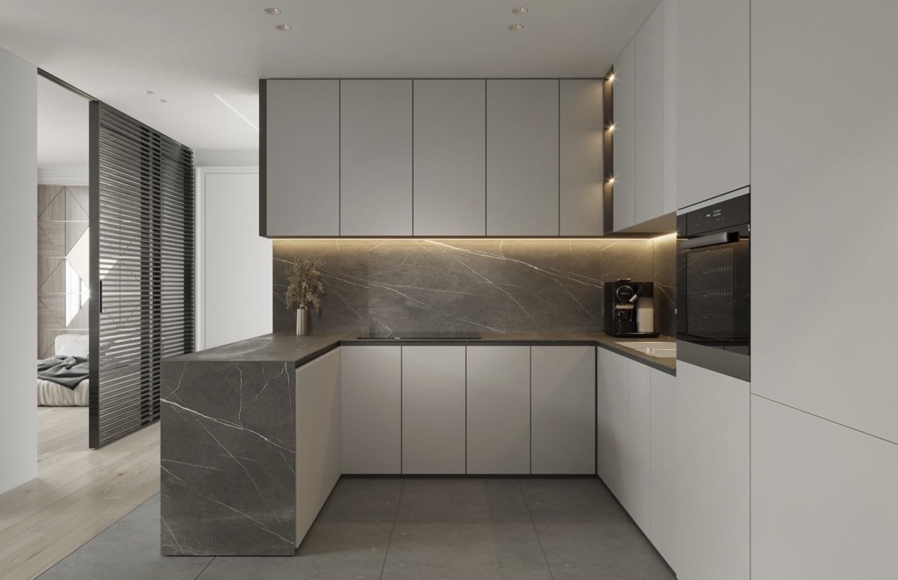 Interior, living room design, 3d render, interior 3d-4