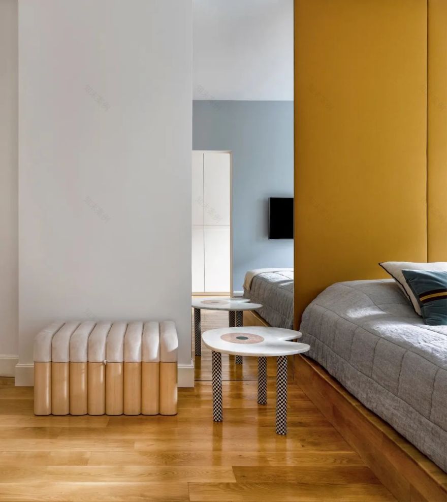 博斯普鲁斯海峡畔的复古绿公寓丨土耳其伊斯坦布尔丨Merve Kahraman 工作室-21