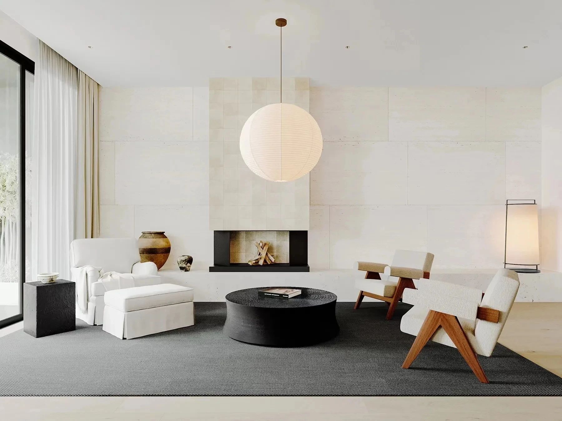 悬浮式电视背景墙设计-79