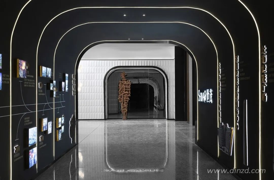 世茂璀璨时代售楼处 | 传统与现代的完美融合-18