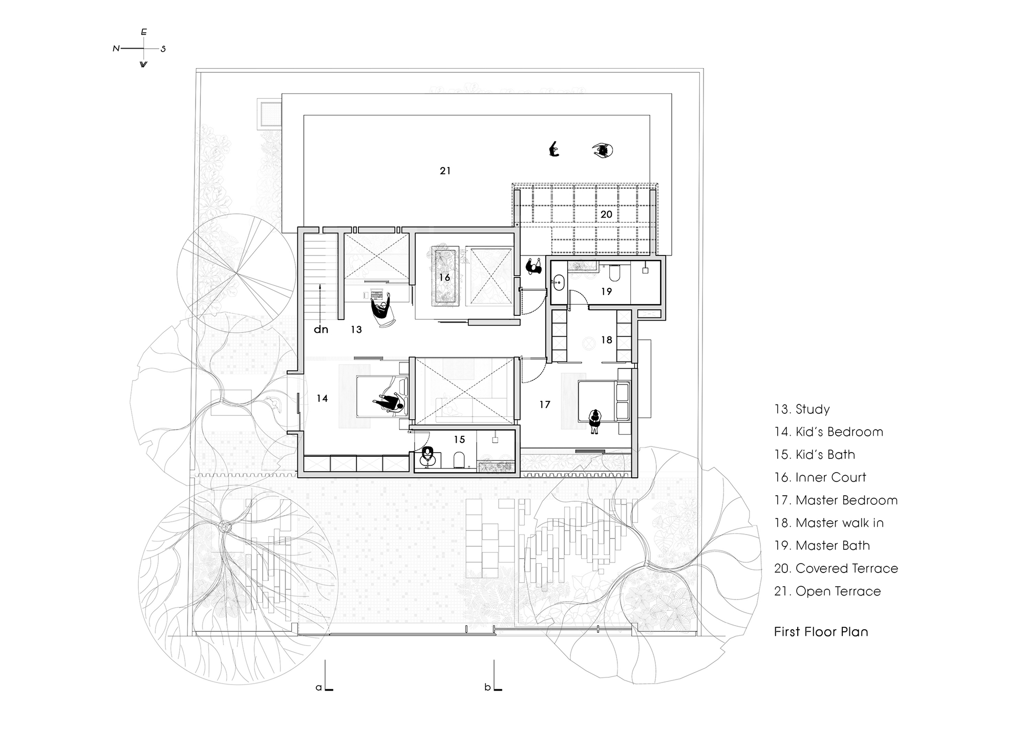 树篱屋丨印度丨Mindspark Architects-23