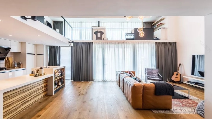 杭州复式大挑空的住宅-20