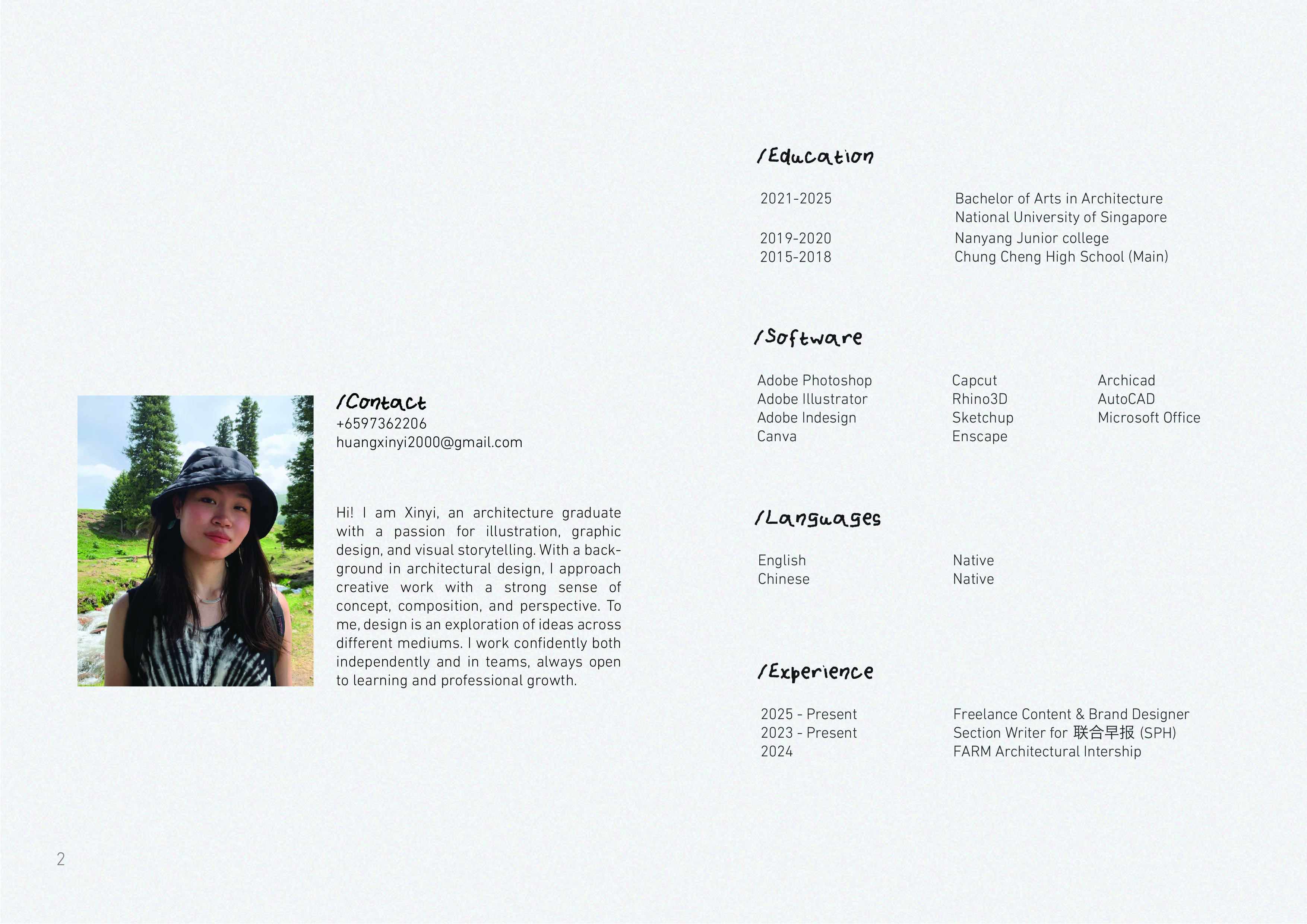 Huang Xinyi 2026 Portfolio-1
