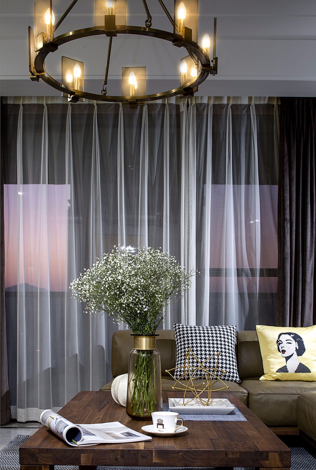 138㎡现代风格住宅——沐浴阳光  朗众设计-9