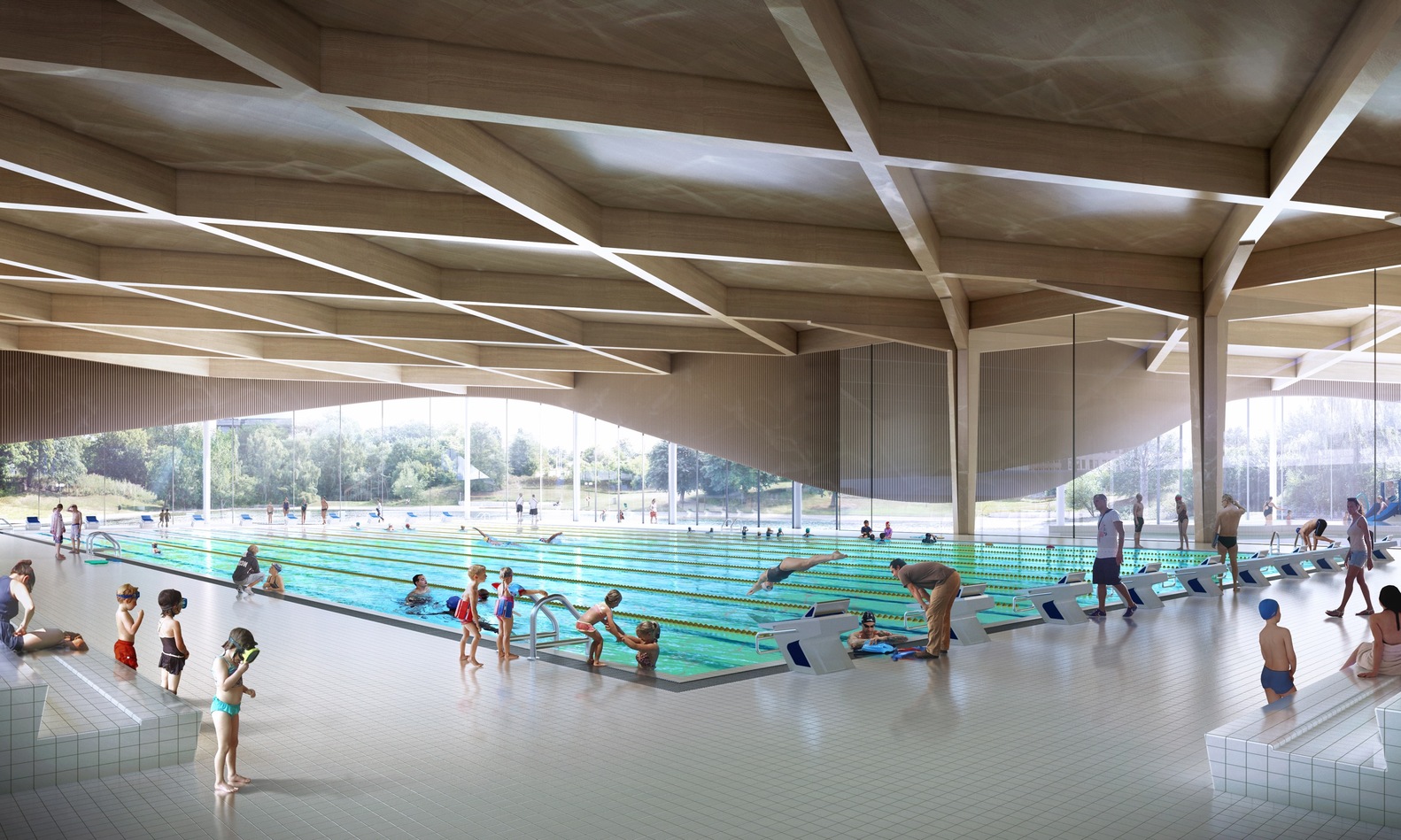 瑞典新水疗中心设计-2