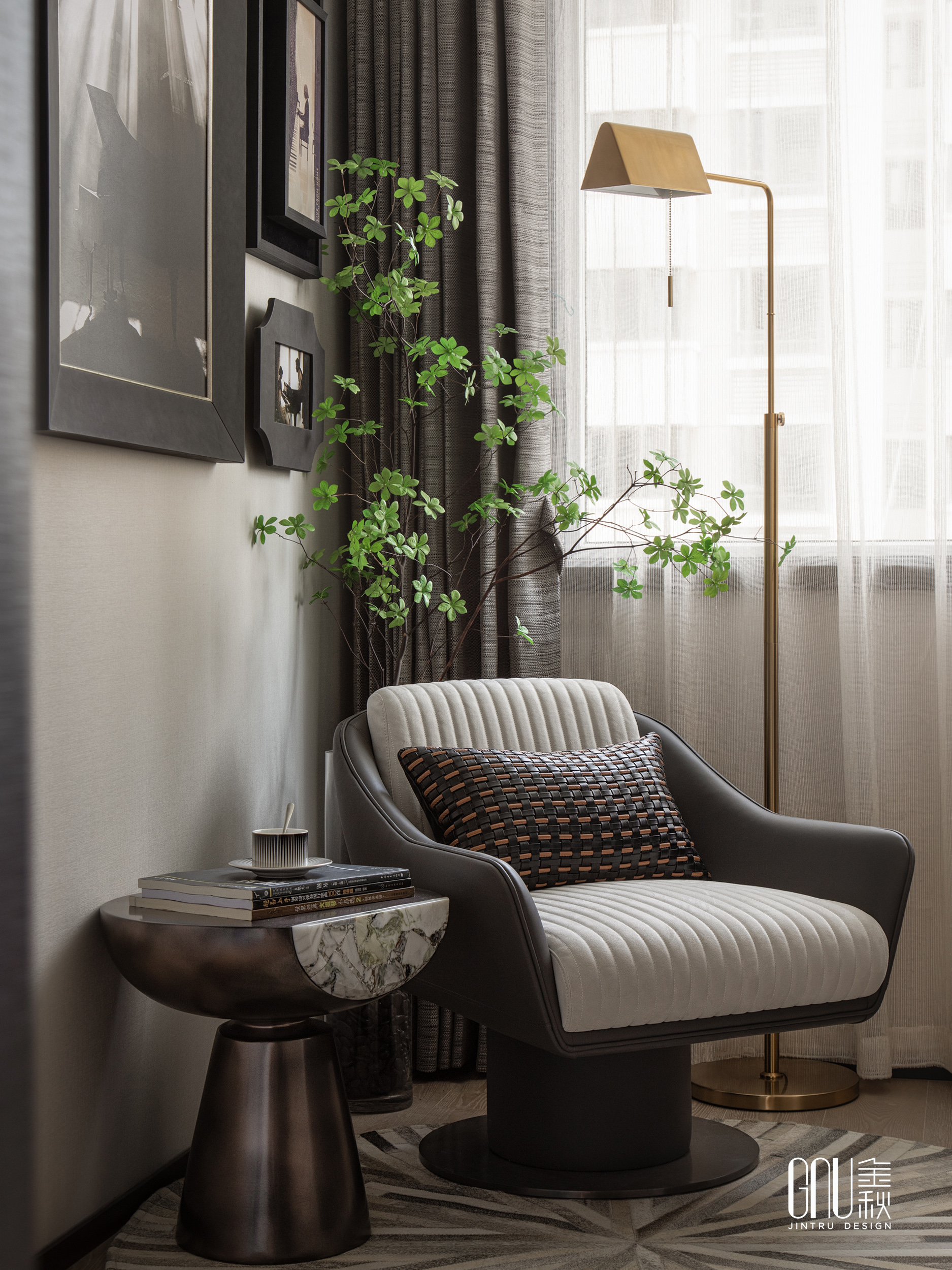 闻达西安黄金嘉境样板房 170 户型丨中国西安丨深圳 GNU 金秋设计-30