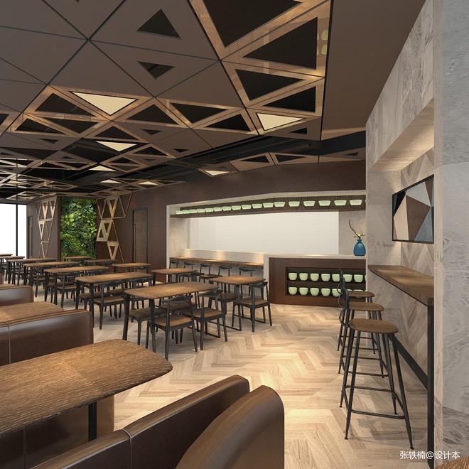 美国120㎡时尚小面馆（美国休斯敦Asia Blue面馆）-12