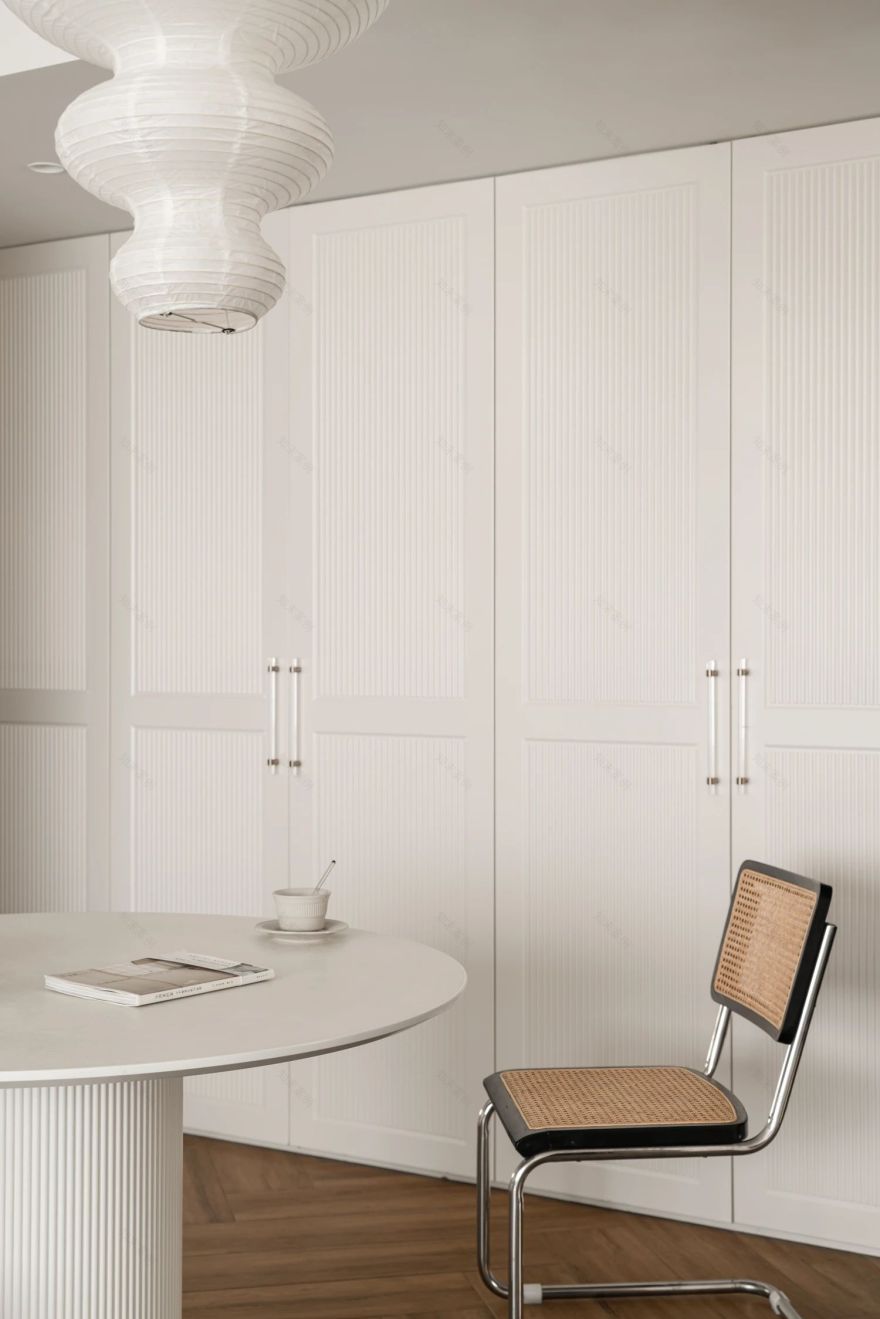 奶白轻法式住宅设计丨中国杭州丨文青设计-26