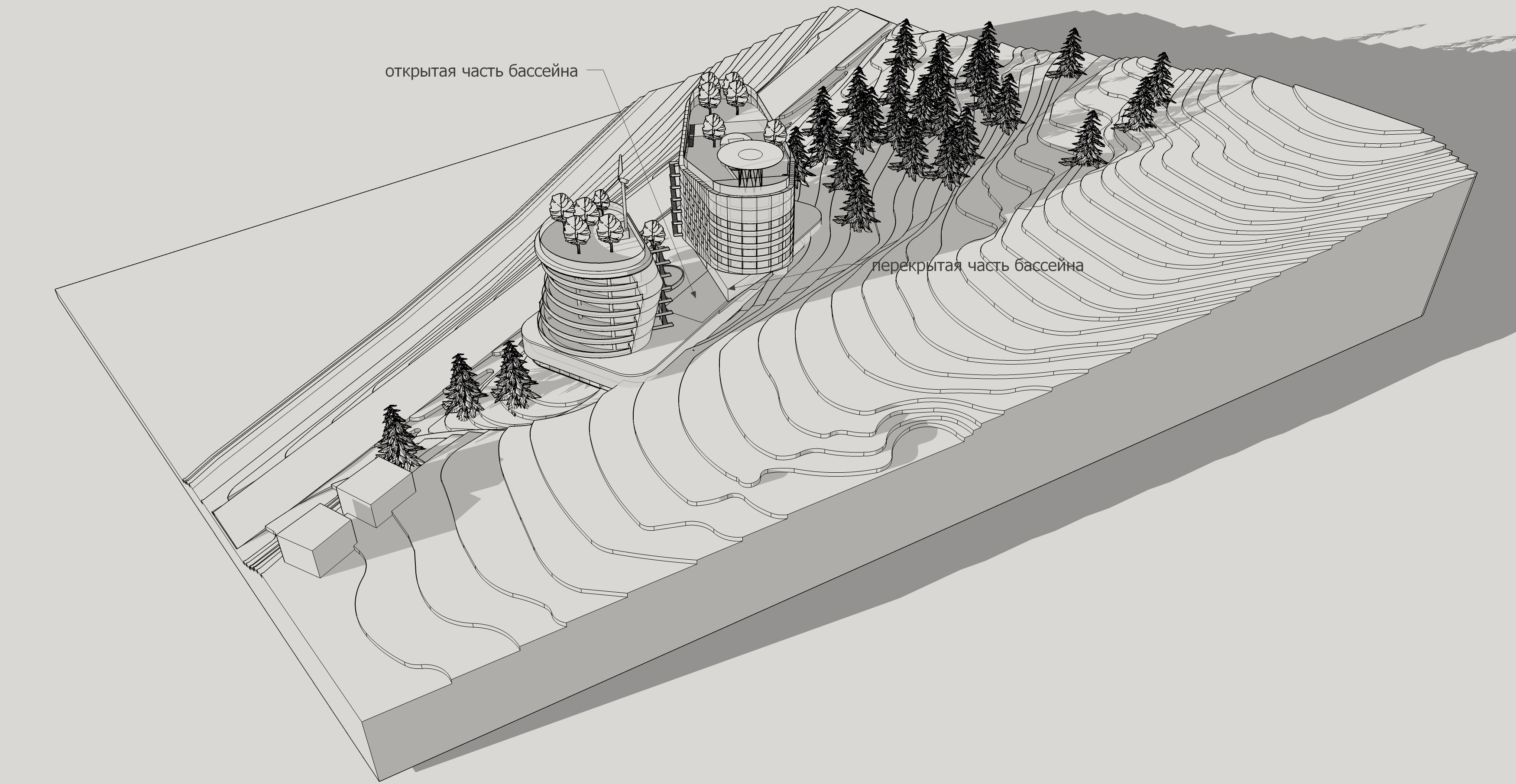 Гостиница. Эскизы.-4