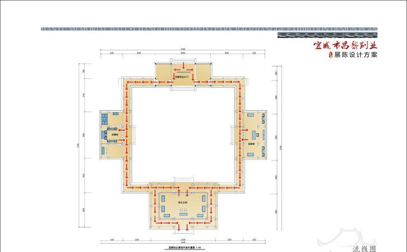 韩愈纪念馆昌黎宝章阁设计-22