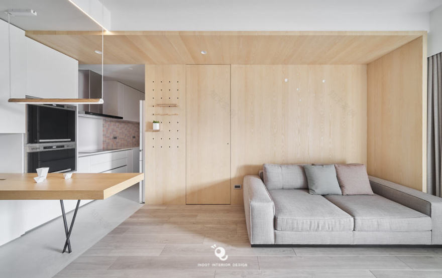 永和简约小户型设计丨虫点子创意设计-26