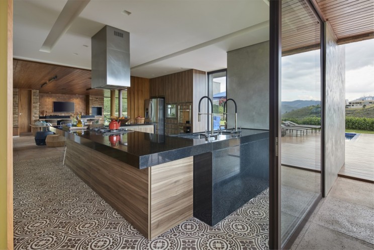 巴西别墅 Valley House丨David Guerra-19