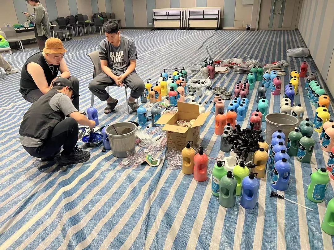 18个小时绘制，美院“青竹计划”学生墙绘亮相香港中环-22