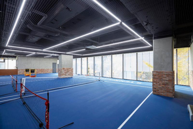 简约清新 106 平室内网球场馆设计-9