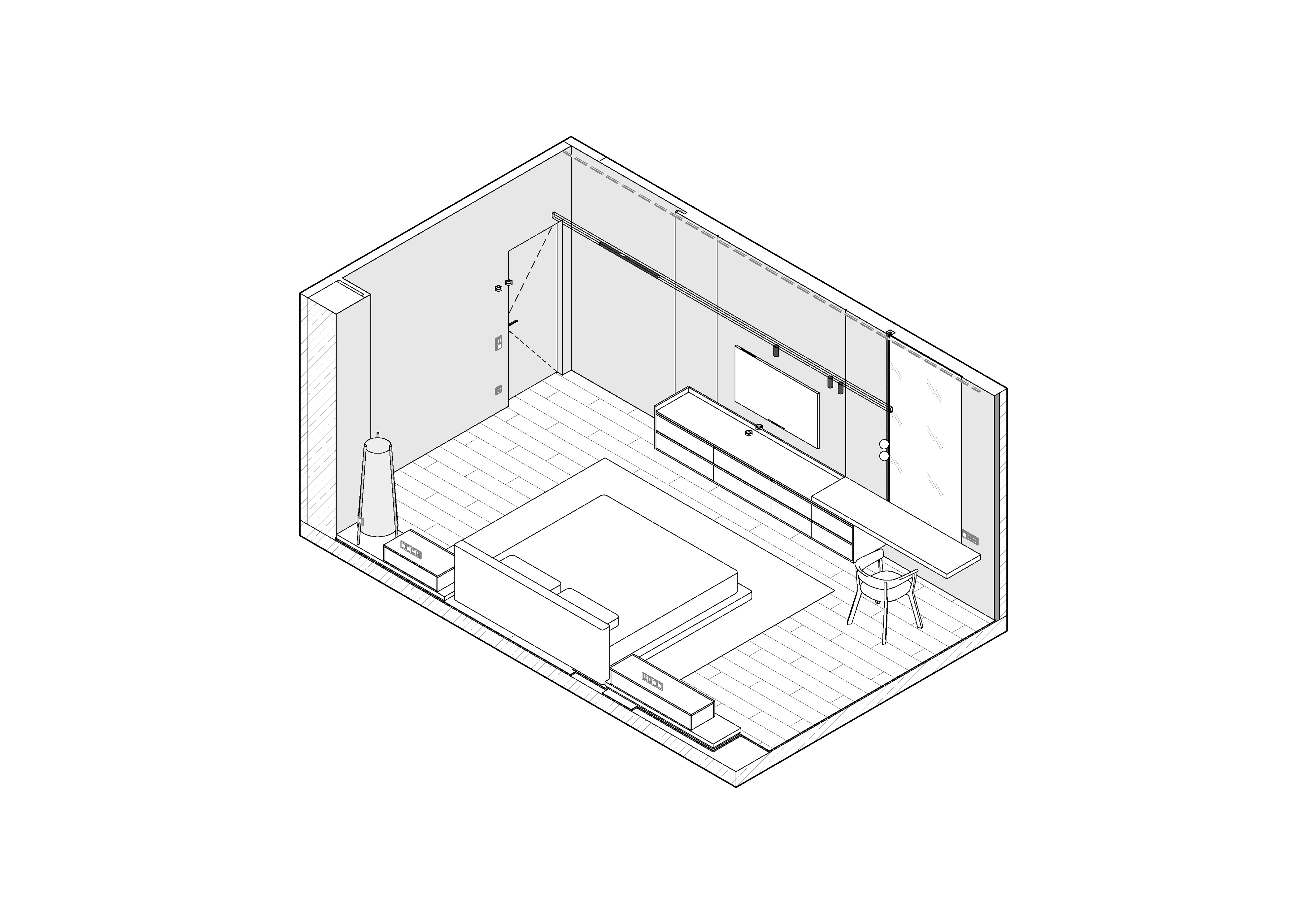 ЖК:Александровский 公寓室内设计项目丨俄罗斯车里雅宾斯克丨Ananev Architects-72