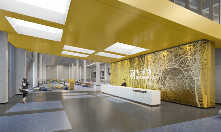 用设计诠释运动无限魅力|大浪体育中心-38