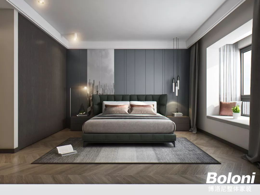 博洛尼打造现代简约个性家居，渠海东诠释空间美学-36