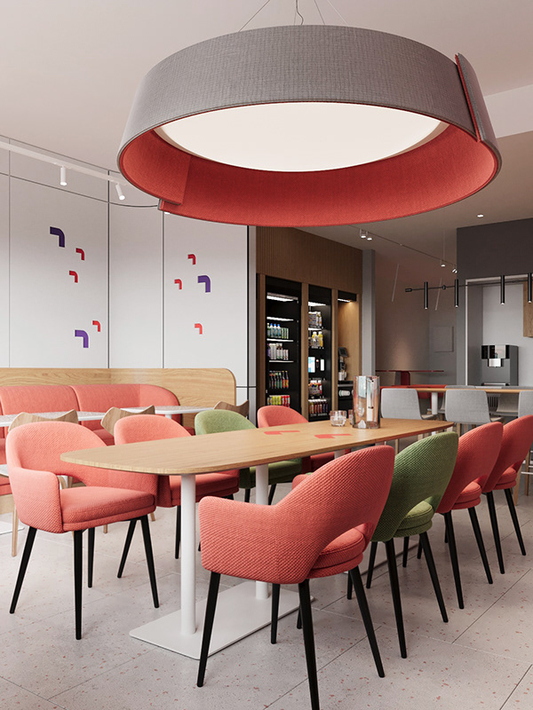 IT 公司多功能办公空间设计项目丨俄罗斯圣彼得堡丨Архитектурное бюро ZARYA-60