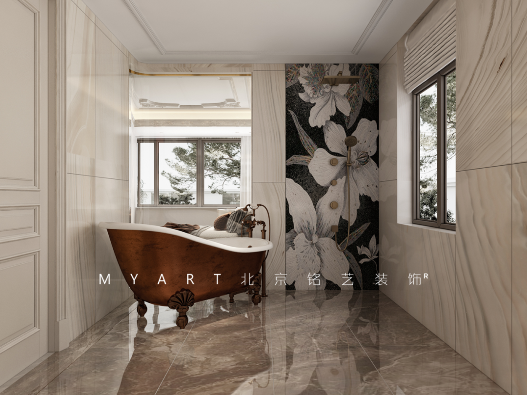 法式轻奢,浪漫满屋——天山国宾一号室内设计案例-36