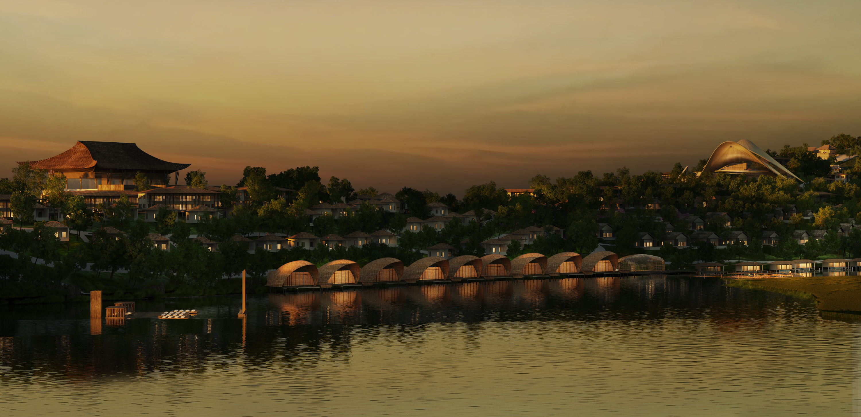 Xuan Khanh Lake Spiritual Retreat | Chapman Taylor Architects-10