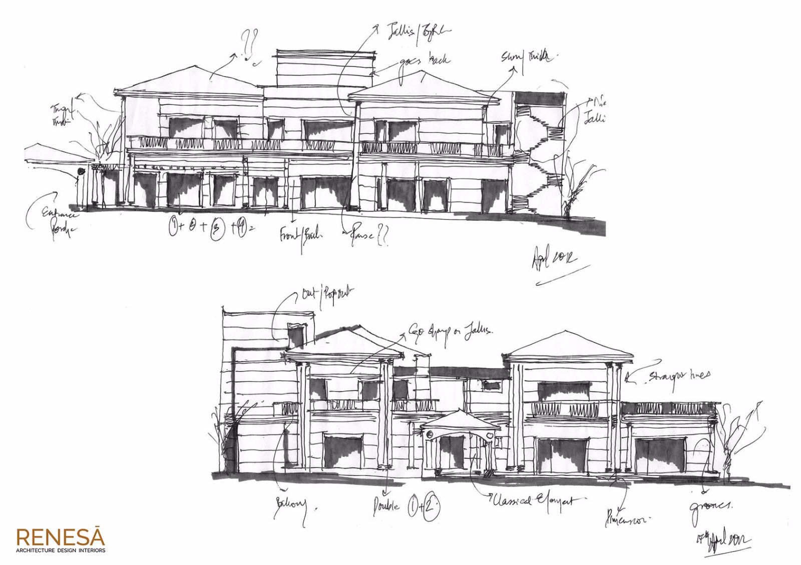 The White Habitat Farmhouse  RENESA-6