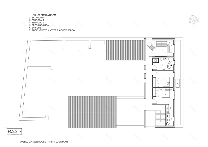 有围墙的花园式住宅丨爱尔兰丨Steve Burke-22