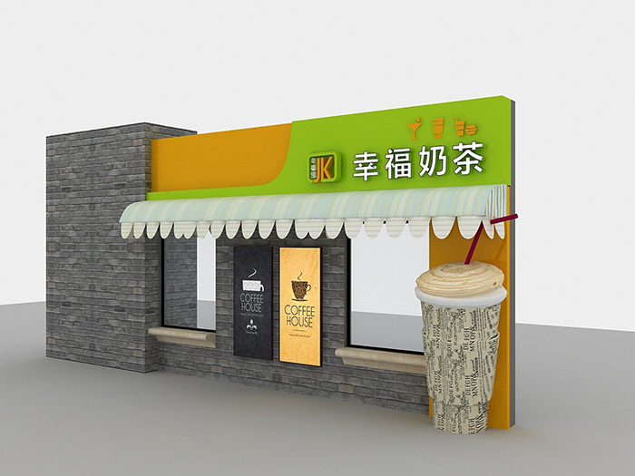 郑州门头制作公司·餐饮店铺门头设计效果图赏析丨中国郑州-24