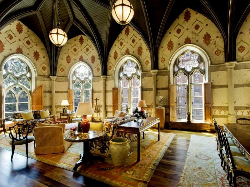 纽约19世纪哥特式钟楼改造公寓丨美国曼哈顿-22