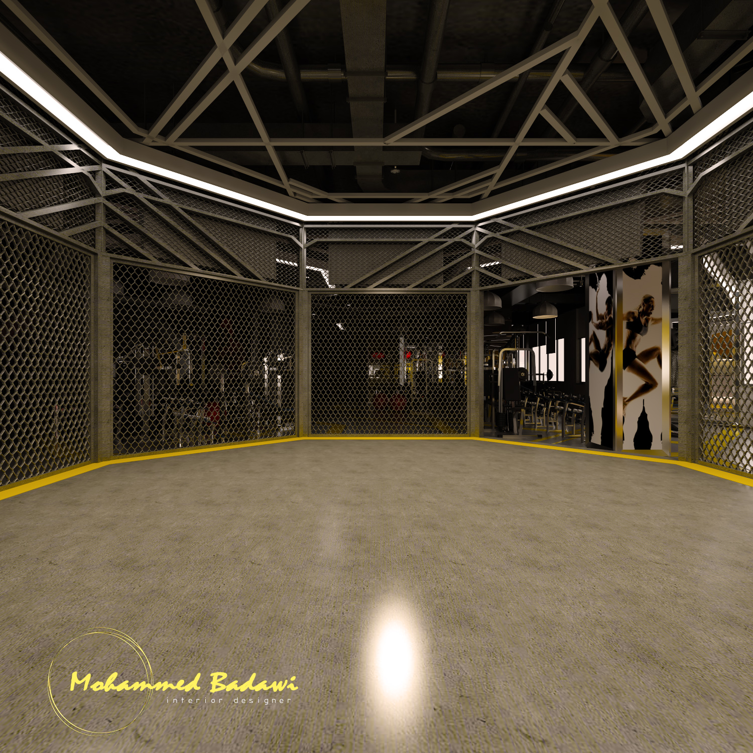 kickbox and athletic gym-3