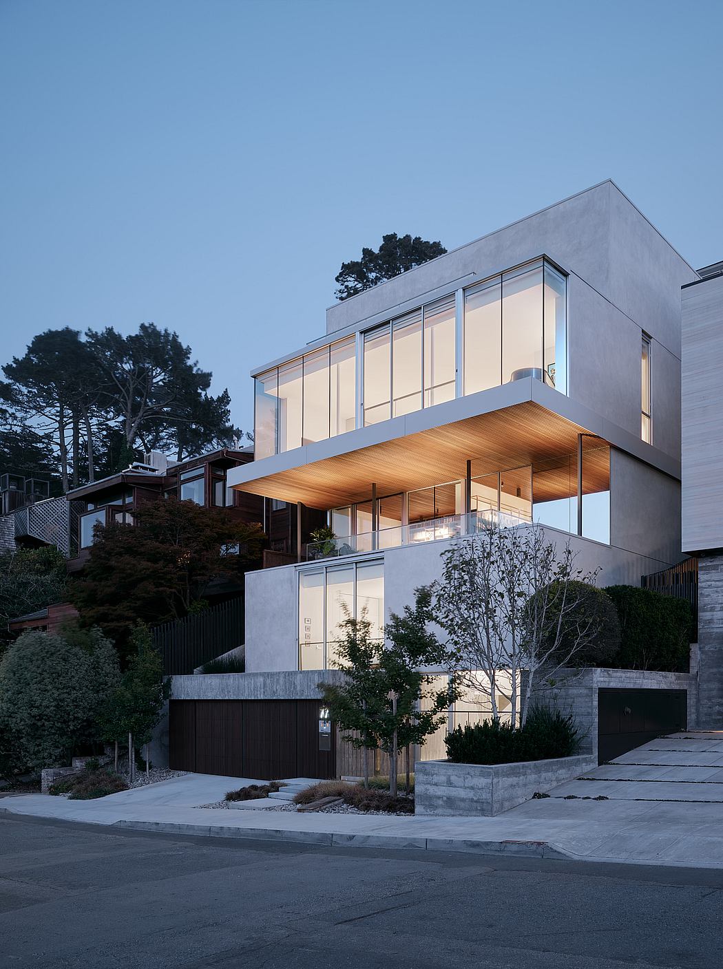 旧金山 Cole Valley Residence丨美国丨Jensen Architects-9