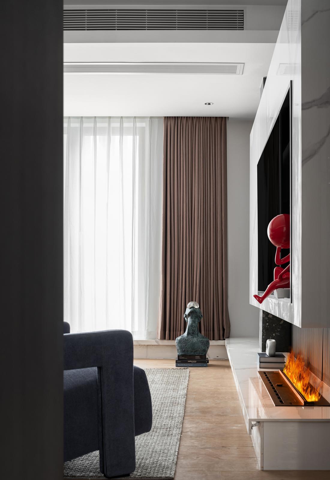 诗意江景私宅 · 现代主义的温馨栖居艺术-13