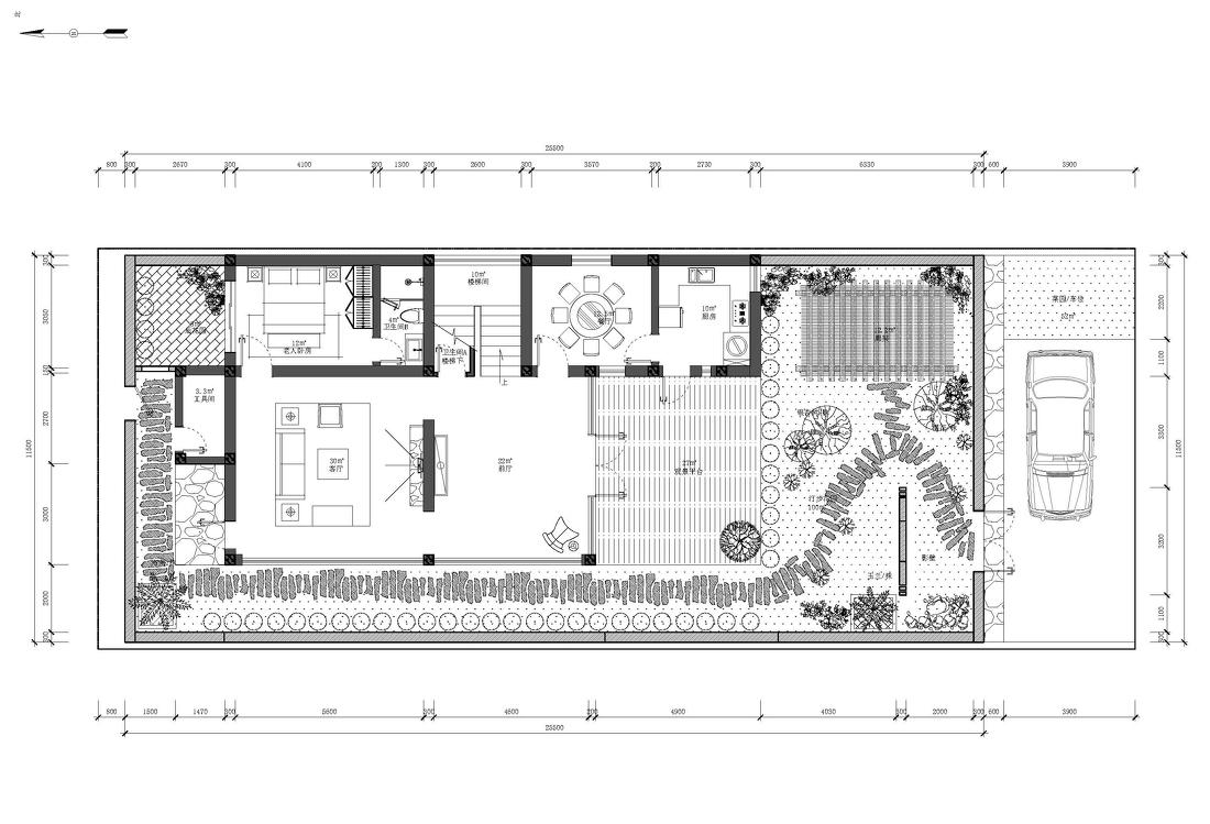 新中式新徽派自建别墅设计-4