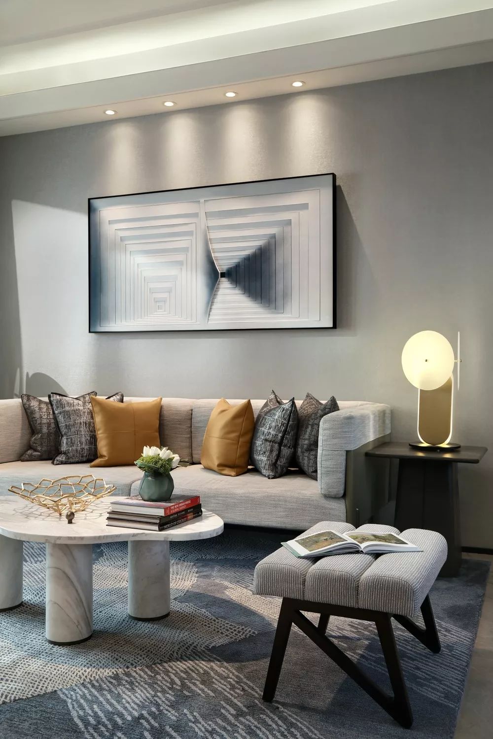 华墨国际｜优雅灰与生命棕的碰撞——精神物质空间融合的典范-28